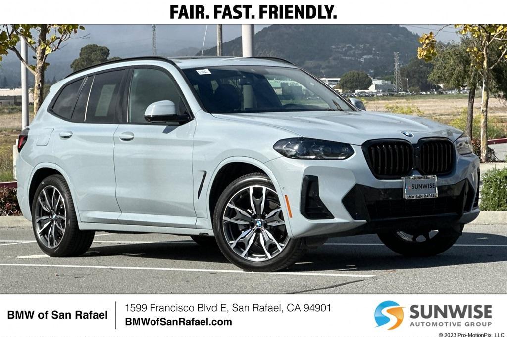 used 2023 BMW X3 car, priced at $41,900