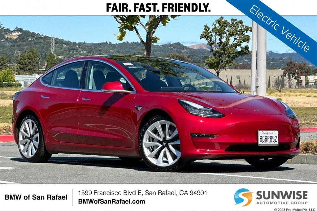 used 2018 Tesla Model 3 car, priced at $23,988