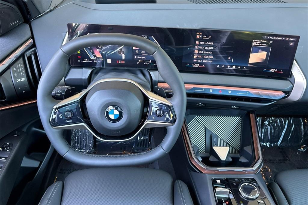 new 2025 BMW X3 car, priced at $57,135