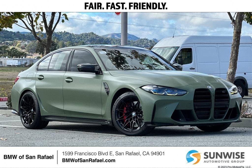 used 2024 BMW M3 car, priced at $96,900