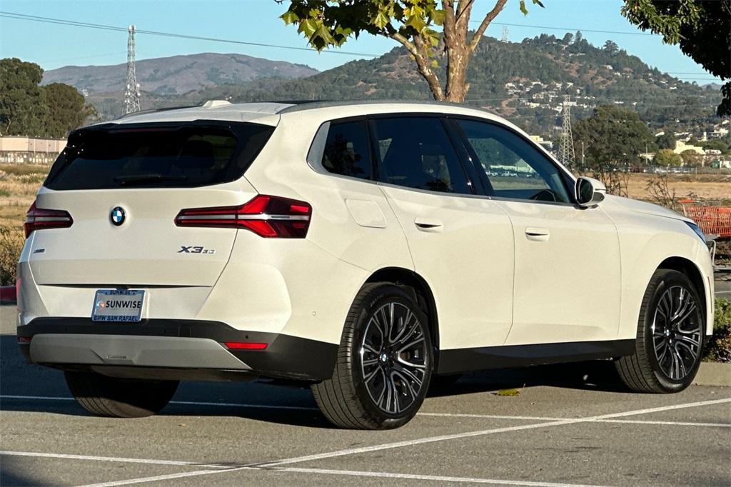 used 2025 BMW X3 car, priced at $47,988