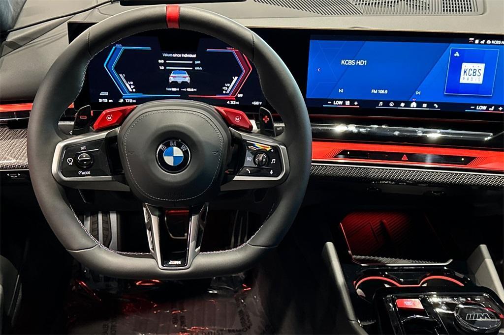 new 2025 BMW M5 car, priced at $130,575