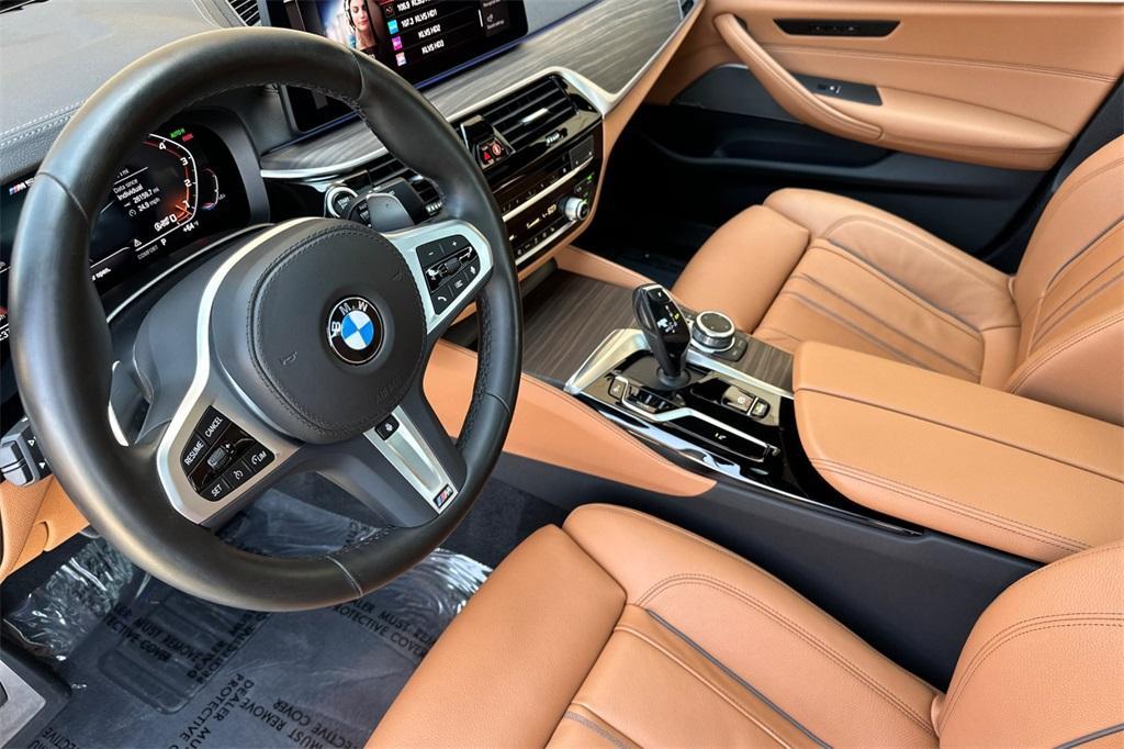 used 2022 BMW M550 car, priced at $55,900