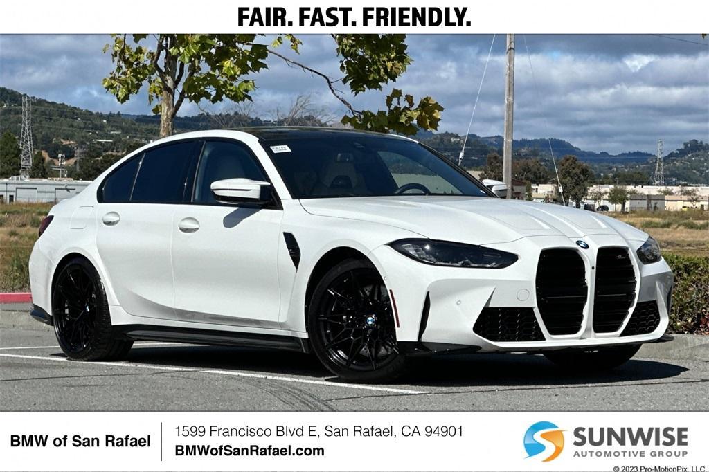 used 2023 BMW M3 car, priced at $78,788