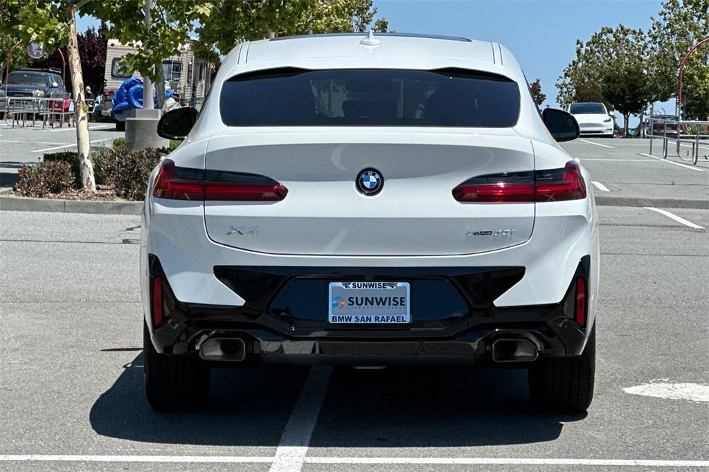 new 2025 BMW X4 car, priced at $64,910