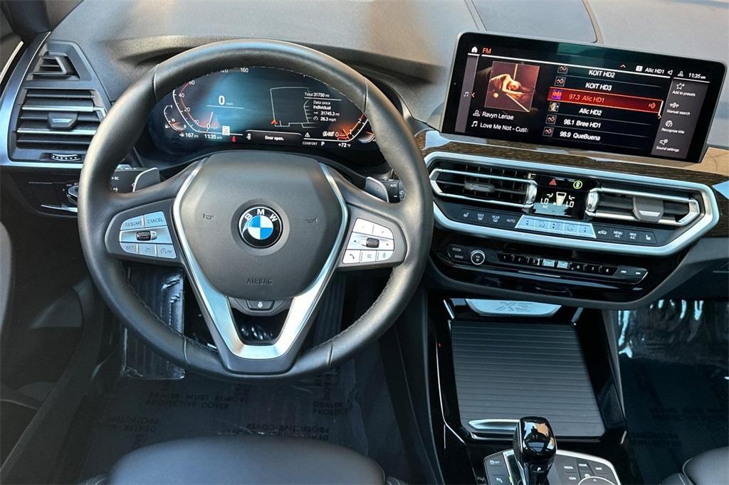 used 2022 BMW X3 car, priced at $34,900