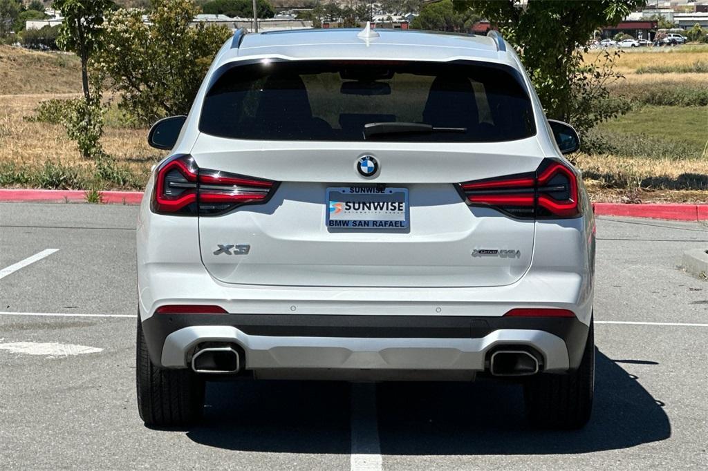 used 2022 BMW X3 car, priced at $34,900