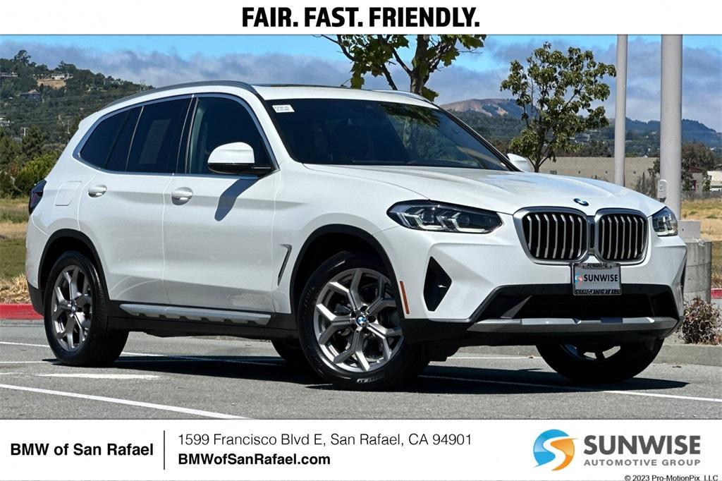 used 2022 BMW X3 car, priced at $34,900