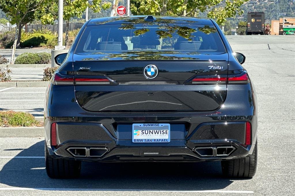 new 2025 BMW 760 car, priced at $136,575