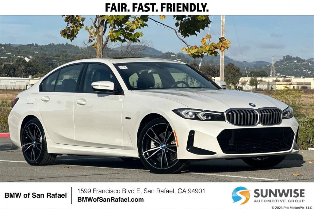 used 2023 BMW 330e car, priced at $33,988
