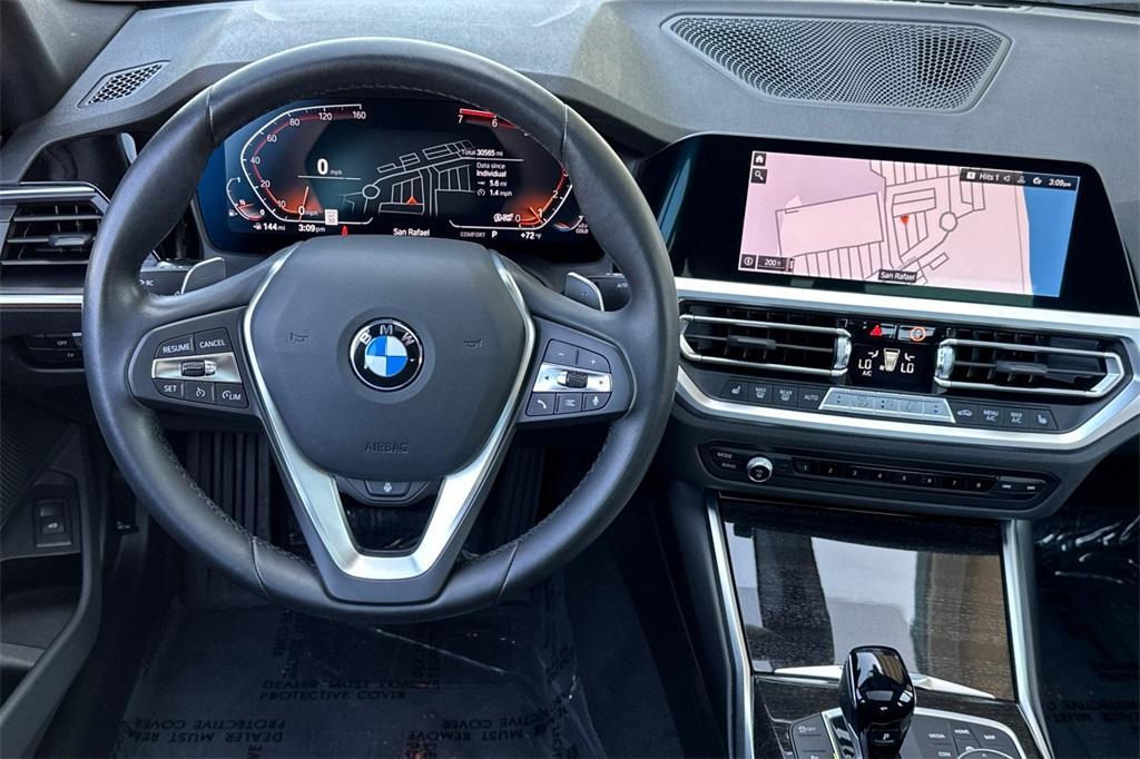 used 2022 BMW 330 car, priced at $29,788