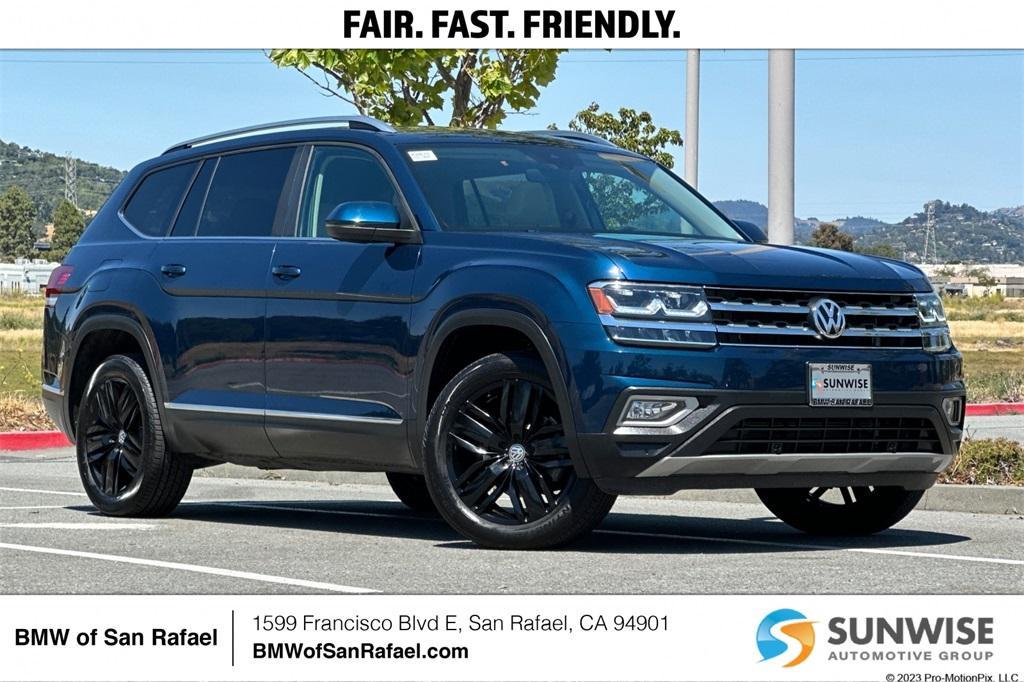 used 2019 Volkswagen Atlas car, priced at $22,988