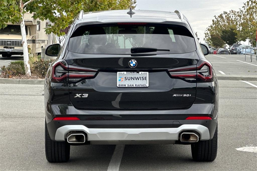 used 2022 BMW X3 car, priced at $36,988