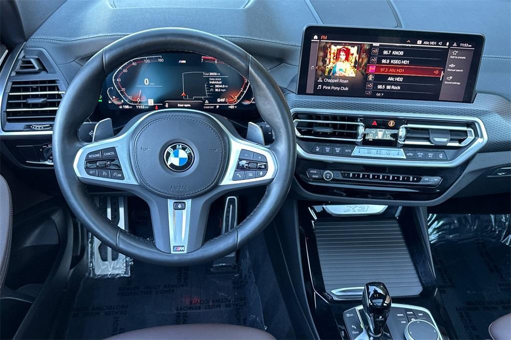 used 2023 BMW X3 car, priced at $41,900