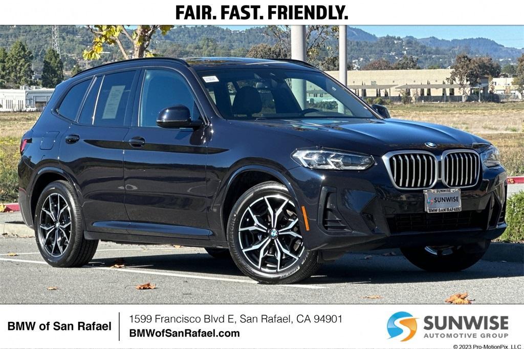 used 2023 BMW X3 car, priced at $41,900