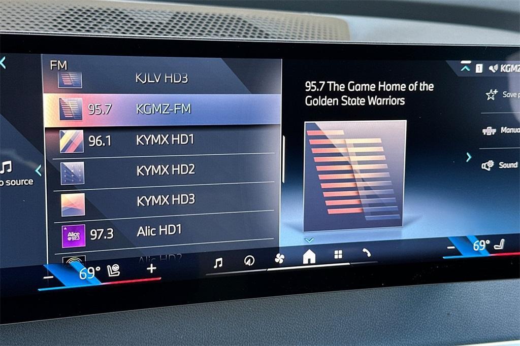 used 2024 BMW iX car, priced at $61,988