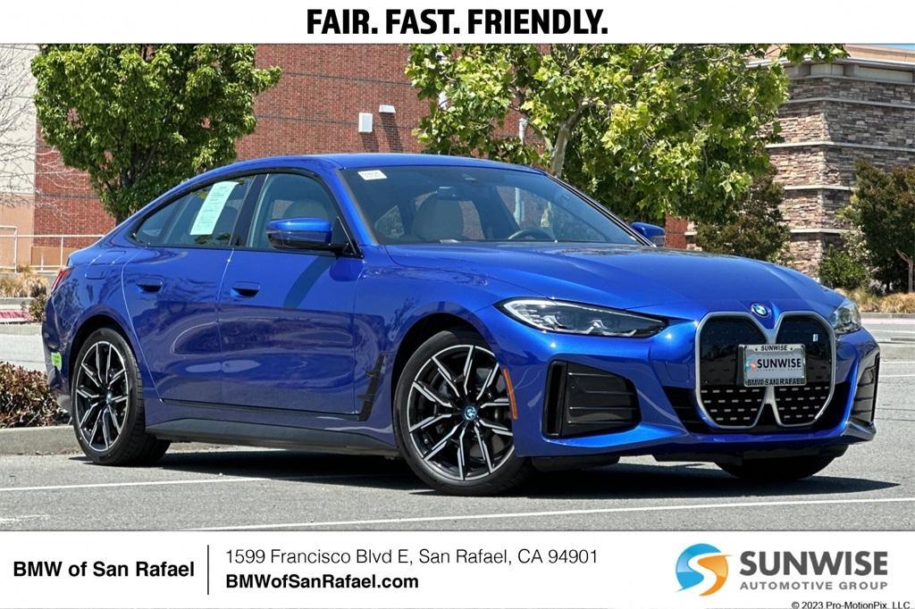 used 2022 BMW i4 Gran Coupe car, priced at $39,900