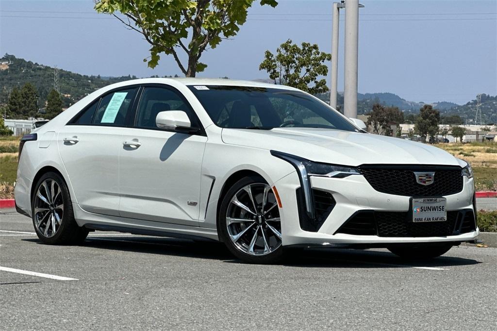used 2023 Cadillac CT4-V car, priced at $57,988