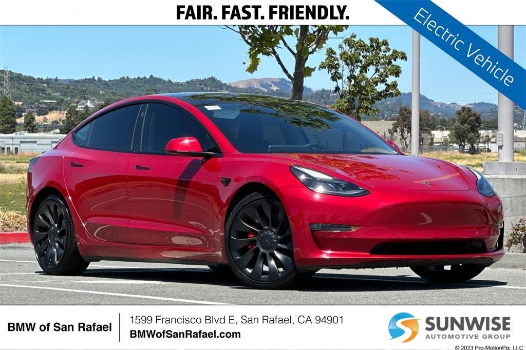 used 2021 Tesla Model 3 car, priced at $23,988