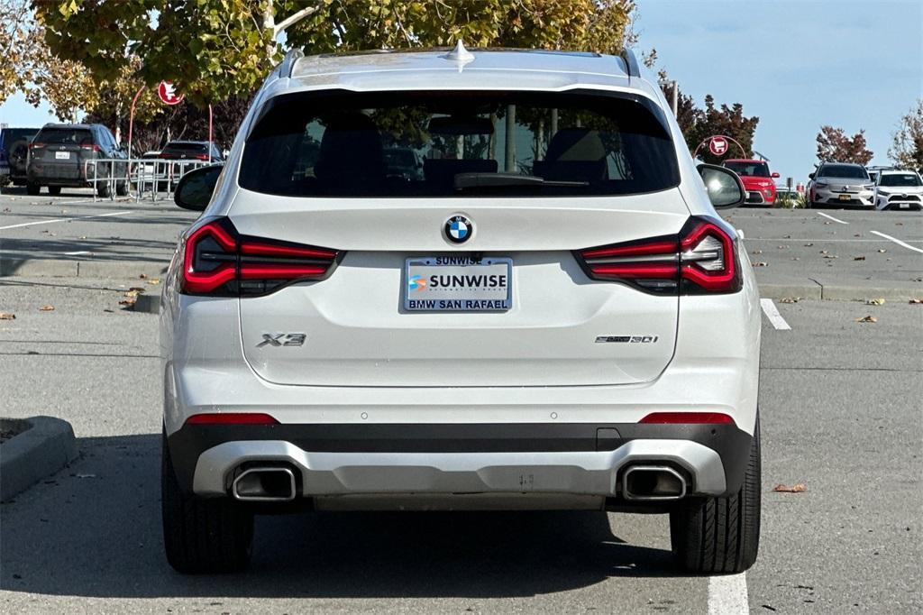 used 2023 BMW X3 car, priced at $34,900