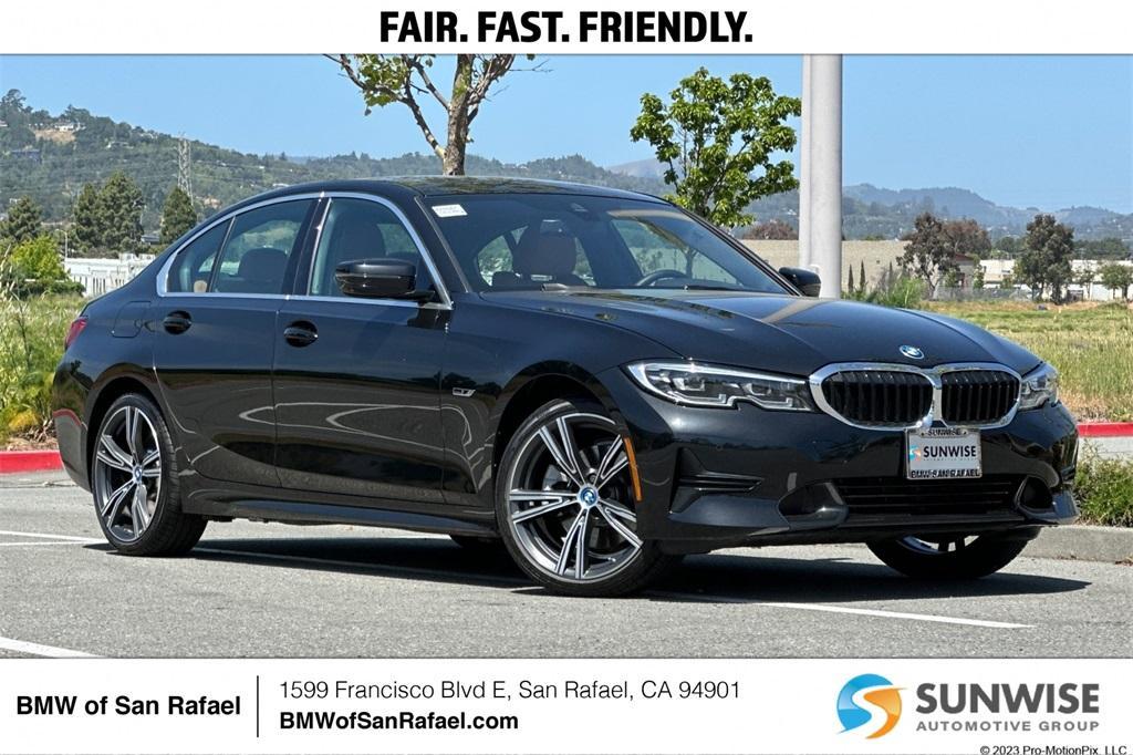 used 2022 BMW 330e car, priced at $34,988