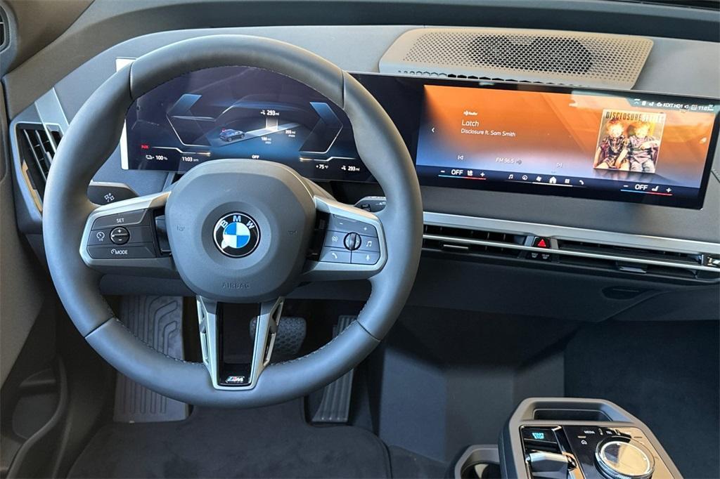 new 2025 BMW iX car, priced at $96,225