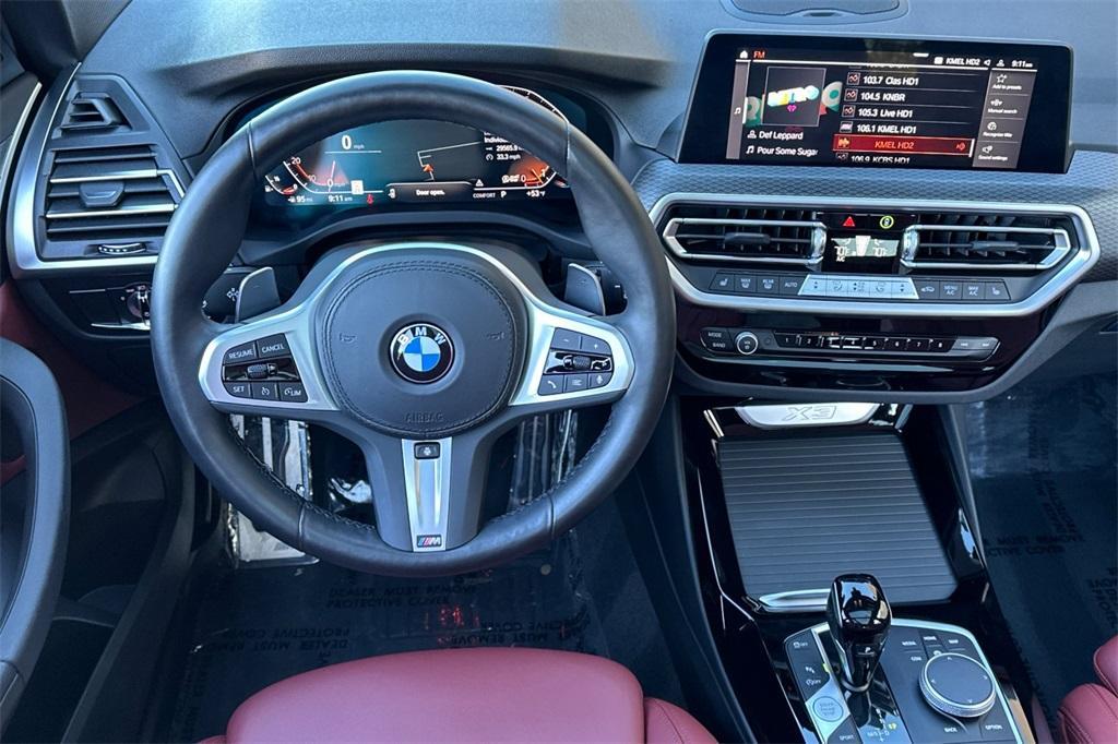 used 2022 BMW X3 car, priced at $34,900