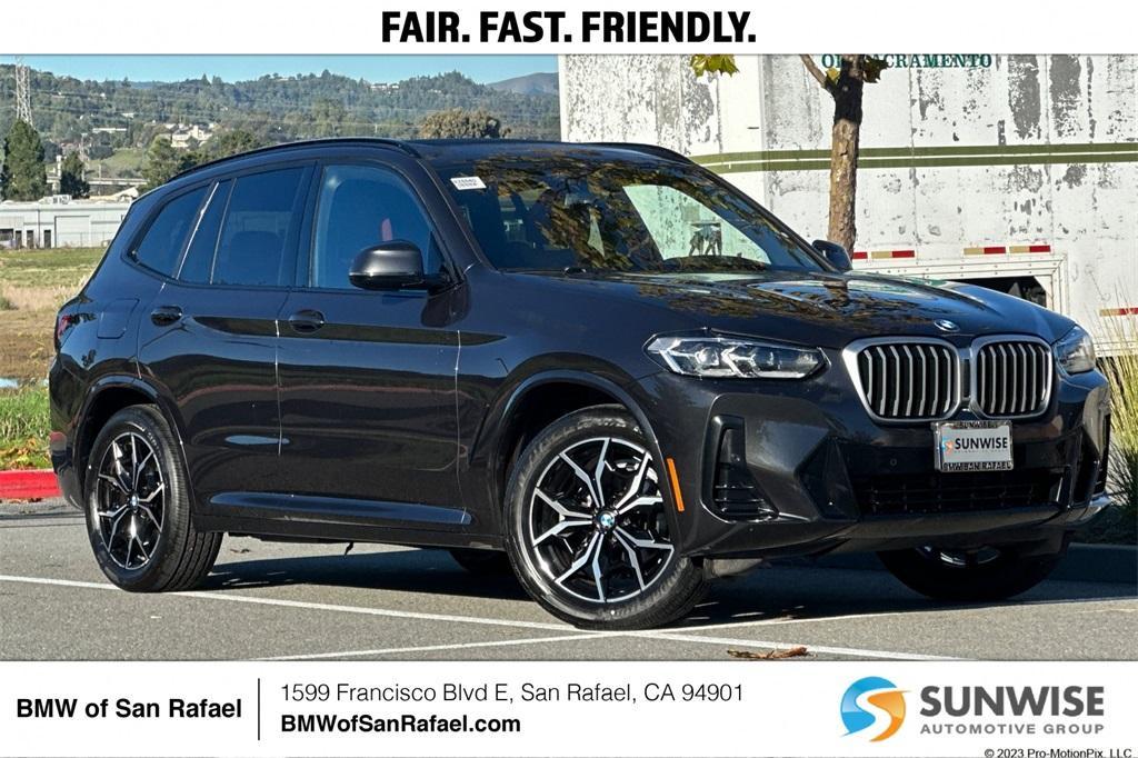 used 2022 BMW X3 car, priced at $34,900