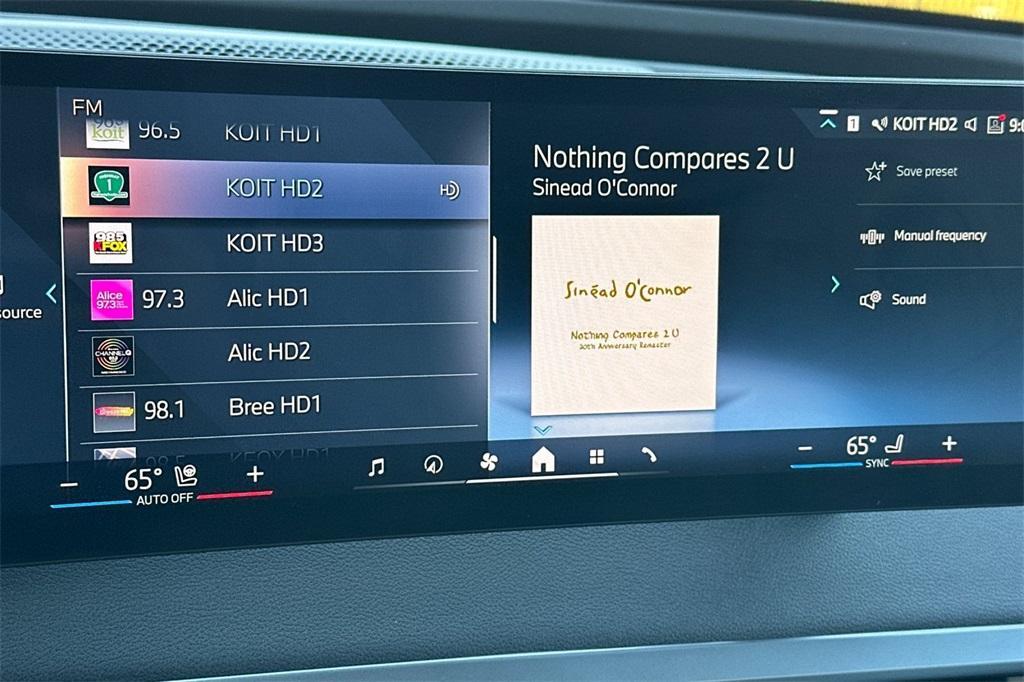 used 2025 BMW iX car, priced at $84,900