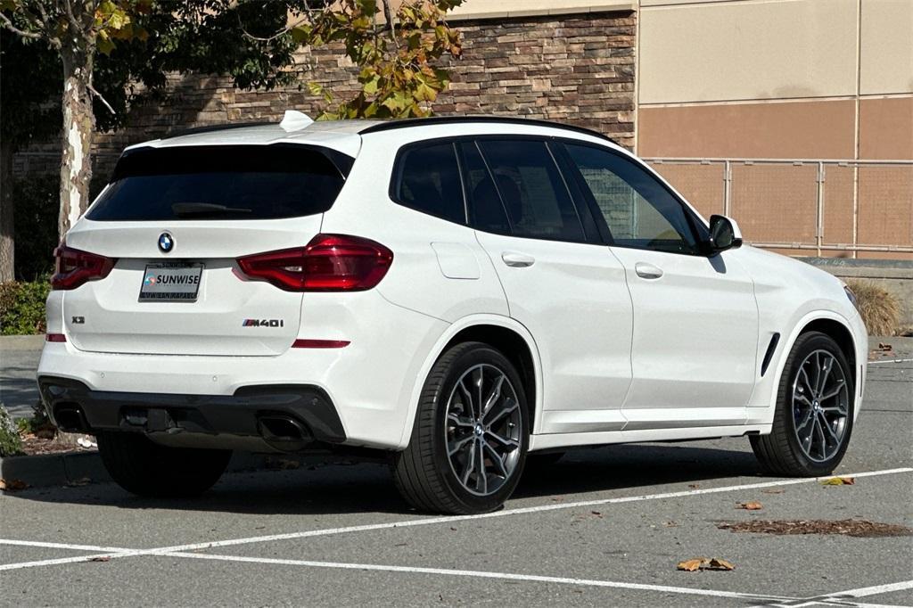 used 2021 BMW X3 car, priced at $41,900