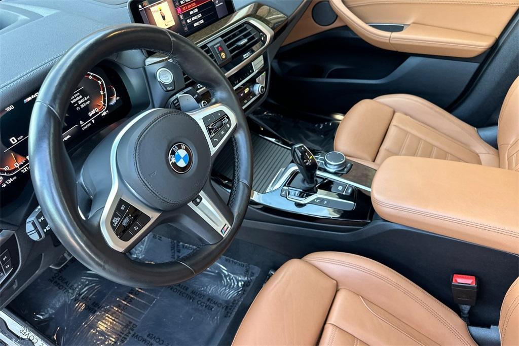 used 2021 BMW X3 car, priced at $41,900