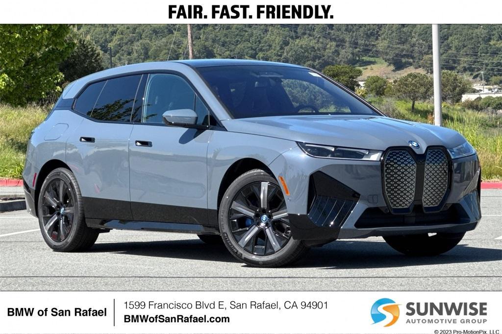 new 2025 BMW iX car, priced at $98,175
