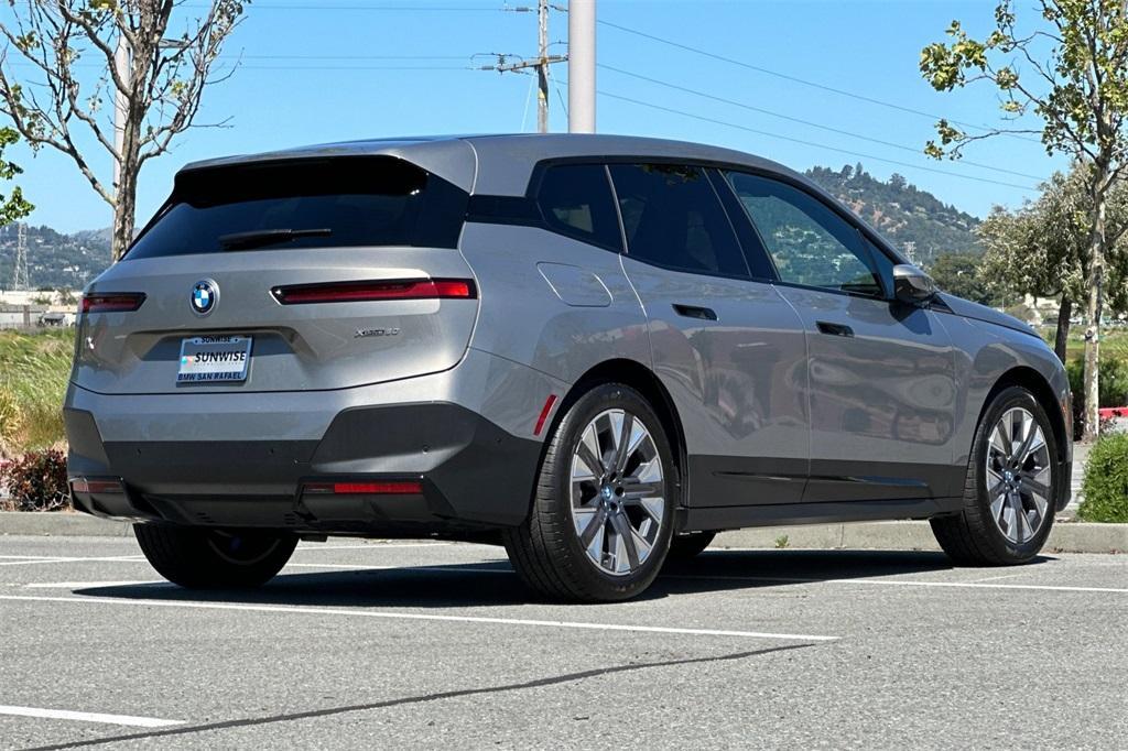 new 2025 BMW iX car, priced at $93,075