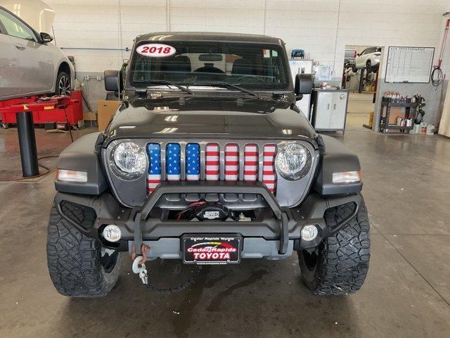 used 2018 Jeep Wrangler Unlimited car, priced at $32,440