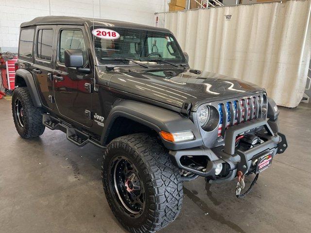 used 2018 Jeep Wrangler Unlimited car, priced at $32,440