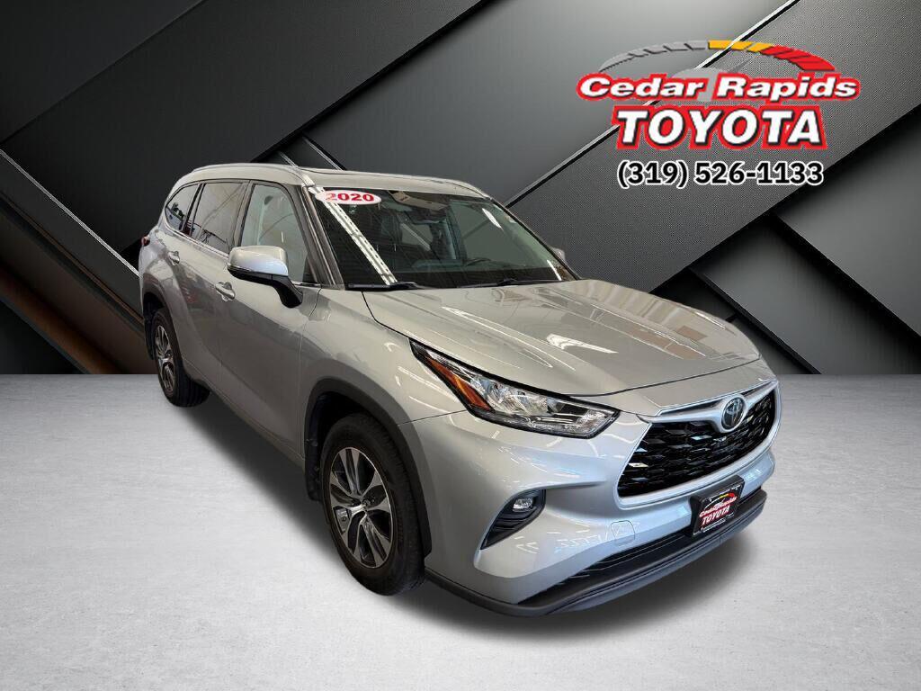 used 2020 Toyota Highlander car, priced at $32,626