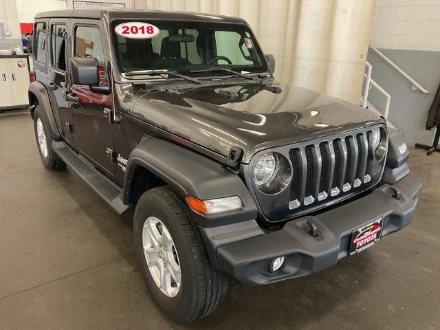 used 2018 Jeep Wrangler Unlimited car, priced at $28,920