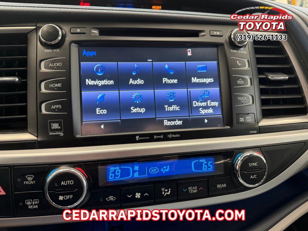 used 2017 Toyota Highlander Hybrid car, priced at $23,866