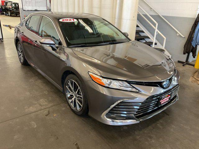 used 2021 Toyota Camry Hybrid car, priced at $30,745