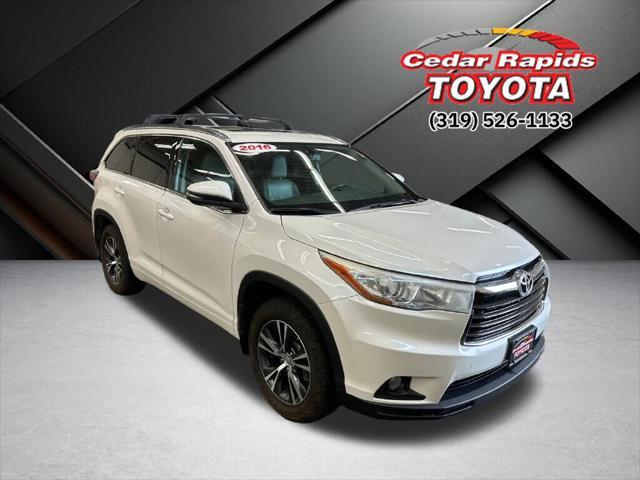 used 2016 Toyota Highlander car, priced at $18,996