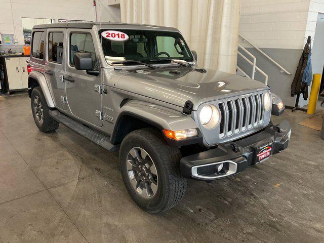 used 2018 Jeep Wrangler Unlimited car, priced at $27,933