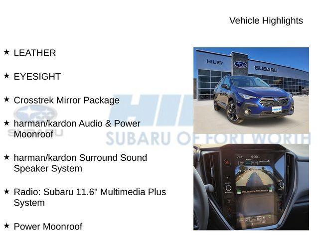 new 2025 Subaru Crosstrek car, priced at $34,328