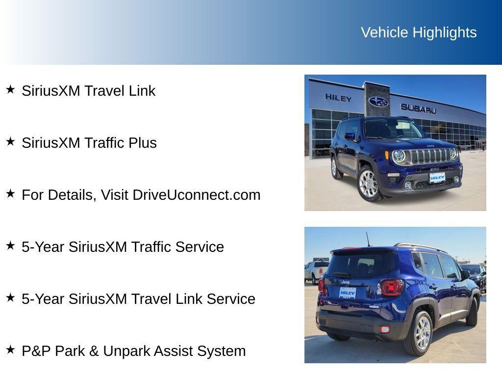 used 2021 Jeep Renegade car, priced at $17,994