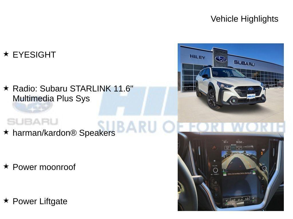 new 2025 Subaru Outback car, priced at $40,702