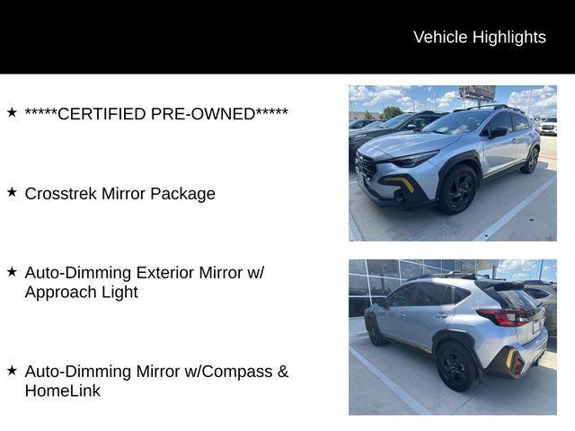 used 2024 Subaru Crosstrek car, priced at $26,136
