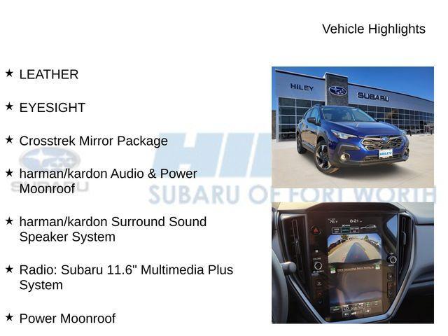 new 2025 Subaru Crosstrek car, priced at $34,328