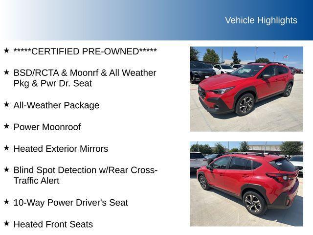 used 2024 Subaru Crosstrek car, priced at $26,924