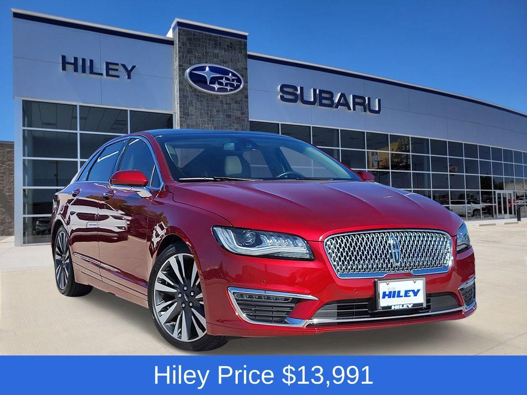 used 2017 Lincoln MKZ car, priced at $13,991