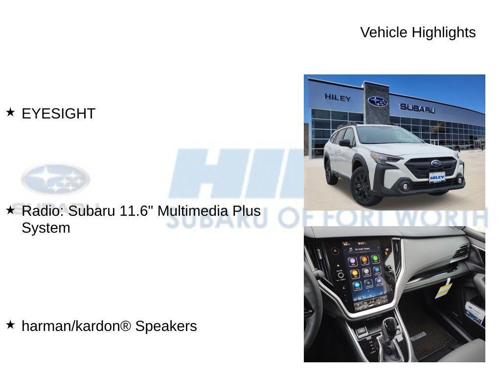 new 2025 Subaru Outback car, priced at $38,704