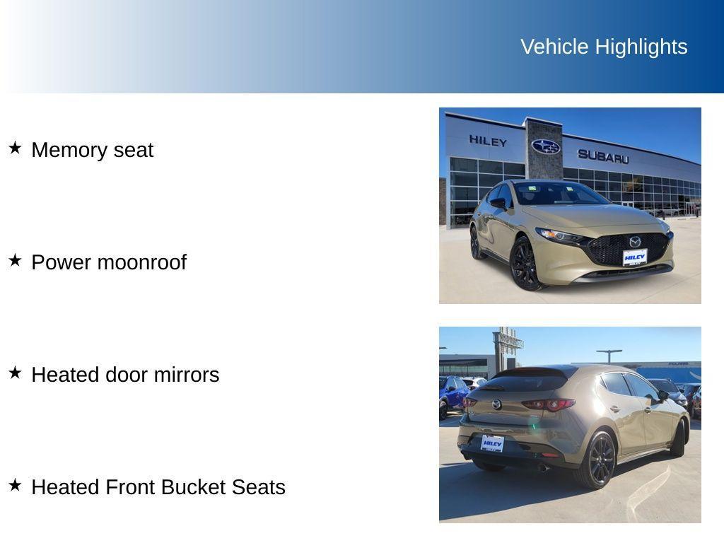 used 2024 Mazda Mazda3 car, priced at $26,964